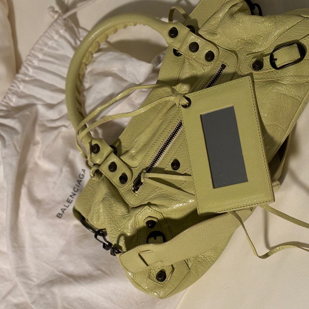 Balenciaga City Bag Yellow